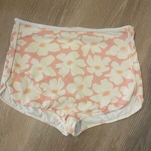 Floral Pink Women's Swim Shorts